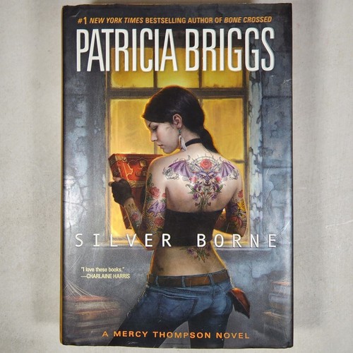 Silver Borne Patricia Briggs 2010 Hardcover 1st Edition 1st Print Mercy Thompson - 第 1/10 張圖片