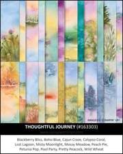 Stampin Up THOUGHTFUL JOURNEY (24) Sheets 6x6 Designer Series Paper DSP