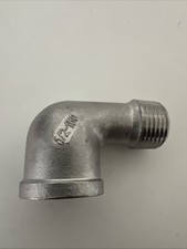 LOT 5 STAINLESS STEEL 304 STREET 90 ELBOW 1/2" CLASS 150