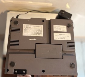 Nintendo NES-001 Console With Game And 2 Controllers