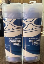 Bullhead Safety Cooling Towel - Lot Of 2 - Wet Activation - Free Ship