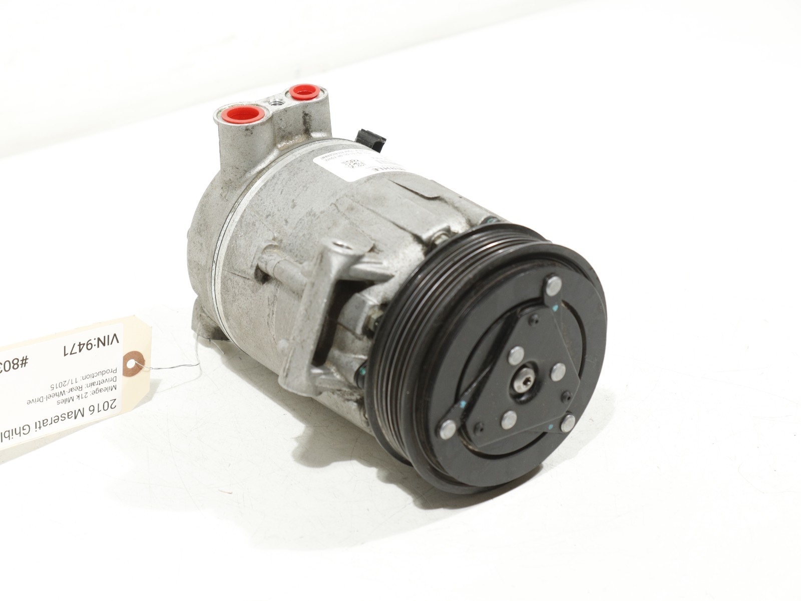 2014-17 Maserati Ghibli Engine Air Conditioning Compressor Pump 35232024F OEM