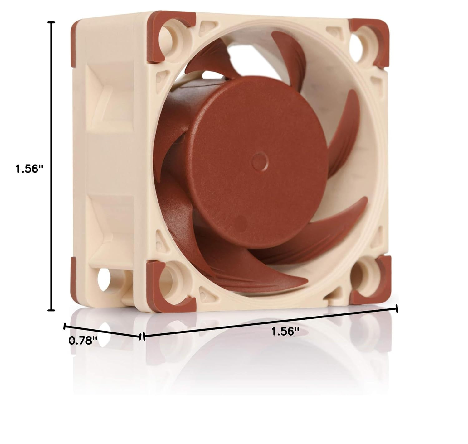 Quiet Cooling Fan 40x20mm 4-Pin PWM 12V Low Noise High Speed Desktop Server