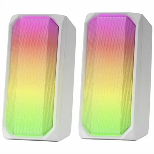 Altoparlante Bluetooth Portatile Mars Gaming MSRGBW Bianco 15 W 4 W