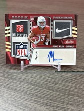 1/1 ! 2023 Panini Absolute - Michael Wilson Triple Tag Rookie Premier Auto Cards