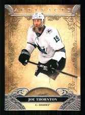 2020-21 Upper Deck Artifacts #65 Joe Thornton San Jose Sharks TW5946