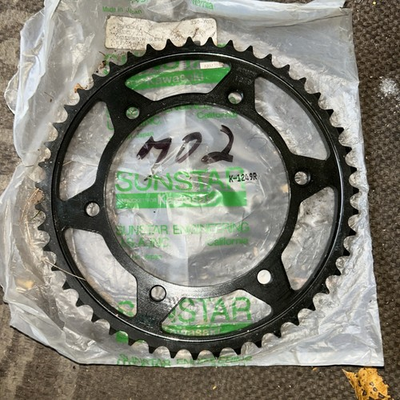 #ad Sunstar Steel Rear Sprocket 47t K 1249R for Kawasaki Honda Or Yamaha $17.99