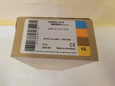 LOT of 300 Power One P10 Hearing Aid Batteries 50 Sealed Packs of 6 Exp 2026