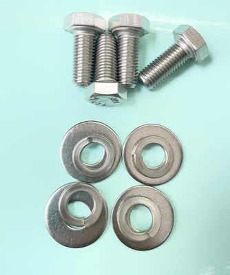 Mk2 Jaguar Kofferraumdeckel Schrauben & Unterlegscheiben x 4 alle Edelstahl & Marke Prügel neu