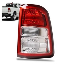 Tail Light Compatible With 2019-2023 Dodge Ram 1500 Right Chrome Bezel
