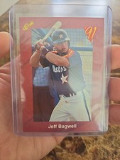 1991 Classic Jeff Bagwell Authentic Rookie Card SSP #T84 Houston Astros