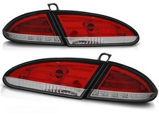 LED Rückleuchten Set für Seat Leon BJ 06.05-09 Klarglas / Rot / Chrome