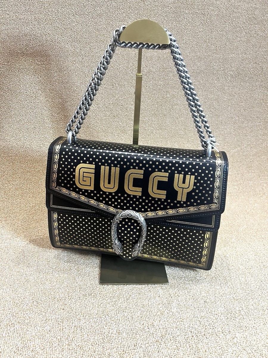 Gucci Dionysus x SEGA GUCCY in Star Print Leather Shoulder Bag