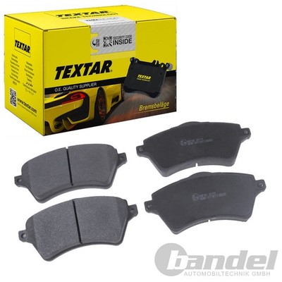 TEXTAR BREMSBELÄGE VORDERACHSE passend für HONDA ACCORD CIVIC CROSSROAD STREAM