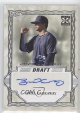 2020 Leaf Ultimate Draft Burl Carraway #BA-BC1 Auto 0c6