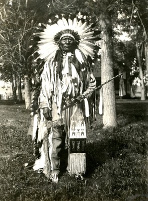Sitting Bull Lakota Sioux Chief Vintage Portrait Photo Reprint Wall Art