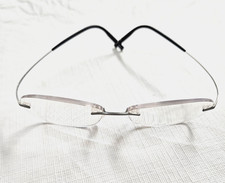 Silhouette Eyeglass Spring Frame 5541 Titan 55-17 Rimless Frames 6760 Austria