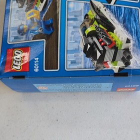 NEW SEALED City Race Boat 60114 Minifigure Complete Set Box 95pcs Ages 5-12