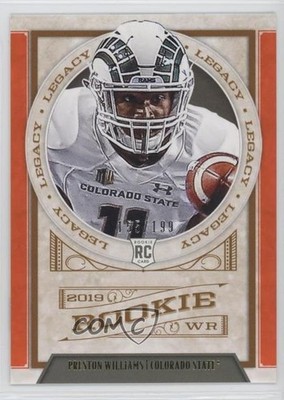 2019 Panini Legacy Rookies Orange 155/199 Preston Williams #191 Rookie RC 6f8