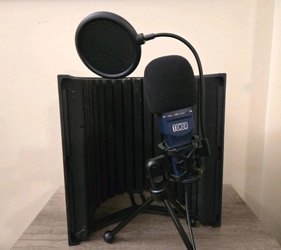 Neewer NW-12 Pop Studio Microphone Isolation Shield Soundproof With Mic Filter
