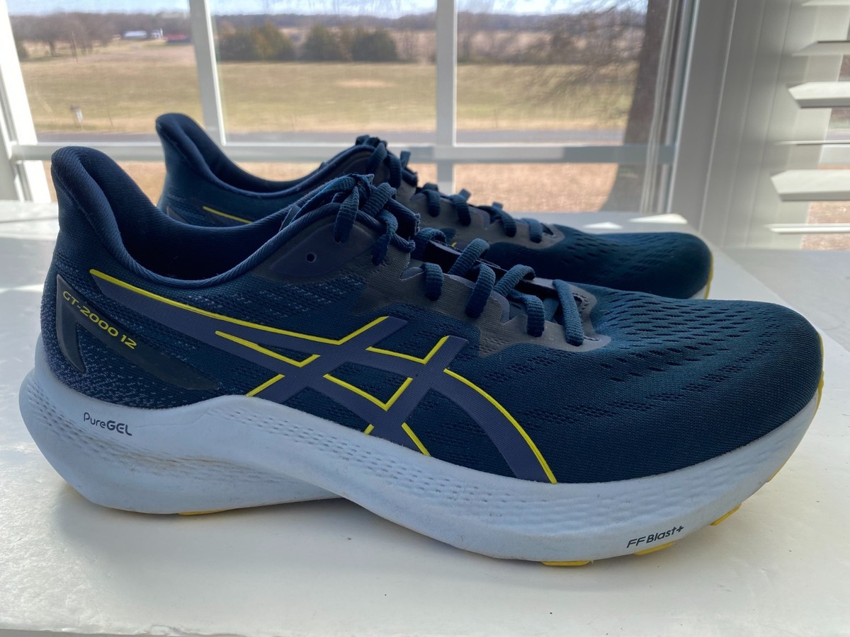 アシックス(asics) GT-2000 12 Men's Sz 11.5 ASICS Men's GT-2000 12 Running Shoe Blue Bright