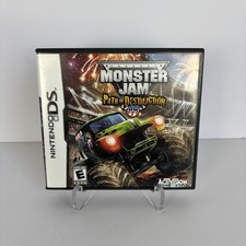 Monster Jam: Path of Destruction (Nintendo DS, 2010) Complete CIB