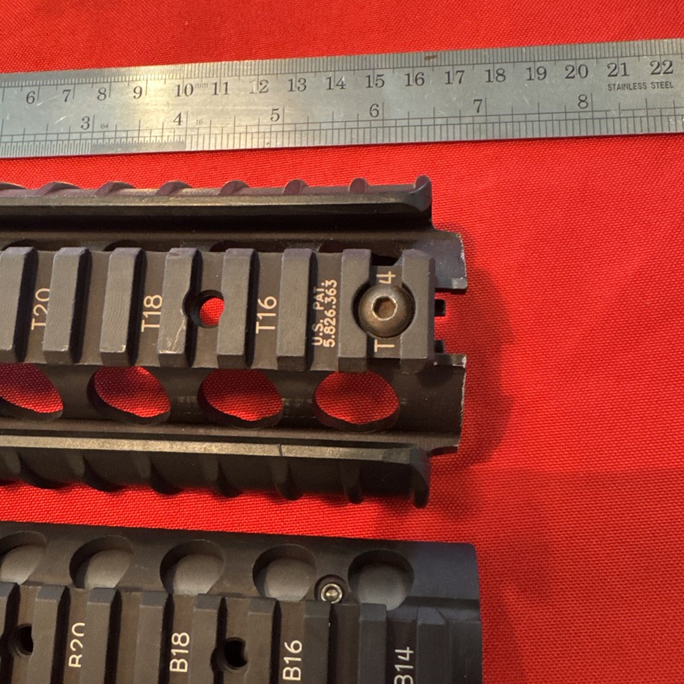 KAC Knight Armament RAS Rail With 2 11 Rib Covers | eBay