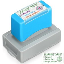 Saypacck Teacher Stamps Self Inking 1.97 x 0.98 inches, Multicolor