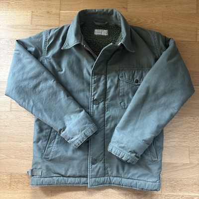 Buzz Rickson's Toyo Enterprise A-2 Type Deck Jacket Olive Drab M Medium BR14956