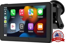 Est reo port til para coche con CarPlay inal mbrico y Android Auto para coche