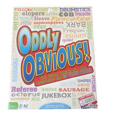 Oddly Obvious by Endless Games Party Family Trivia Guessing Game YourTurnGames
