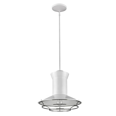 Acclaim Lighting IN21166WH Newport - One Light Pendant - 16 Inches Wide by 15