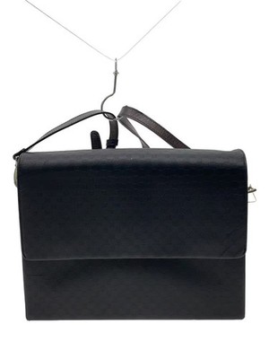 MORESCHI Shoulder Bag -- Black All-over print