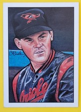 1990 Bowman Art Sweepstakes Card, Gregg Olsen, 1989 AL Rookie of the Year