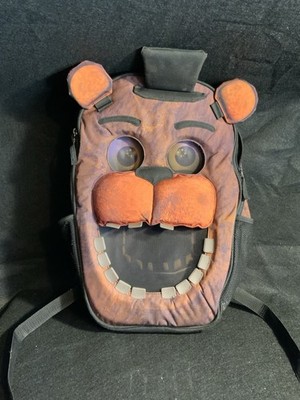 Five Nights at Freddy's deluxe  Freddy Fazbear 3D Backpack FNAF 2017 Rare 18   