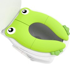 Portable Folding Large Non Slip Silionce Pads Potty Training Seat for Kids Boys