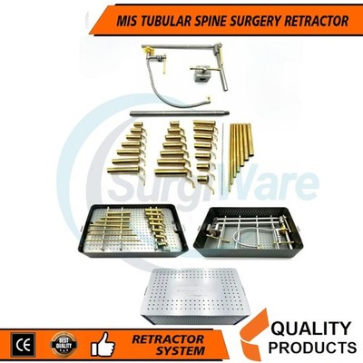 Mis Tubular Spine Surgery Retractor System Set Minimally Invasive With ...
