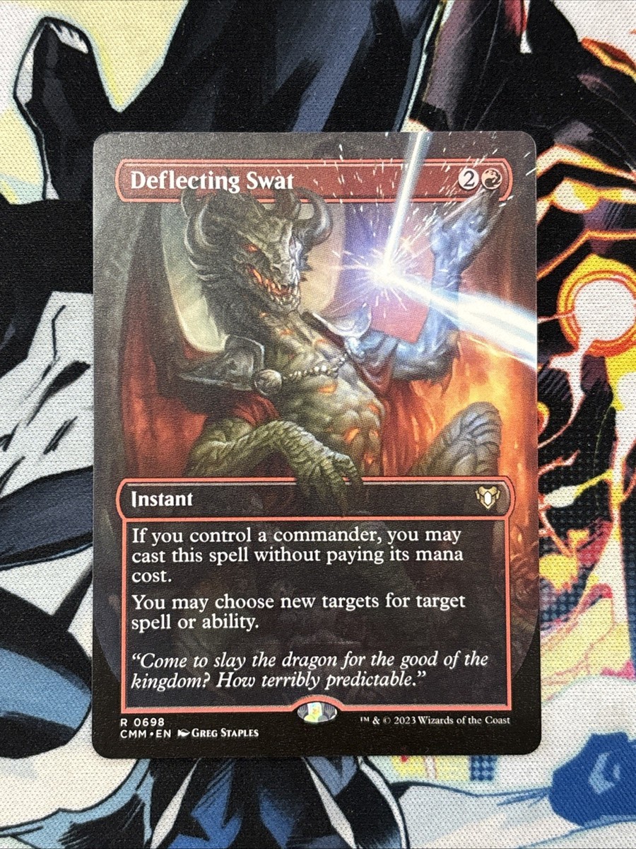 Deflecting Swat (Borderless) Commander Masters Regular for sale