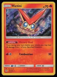 Victini Pokemon Card