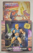 Masters of the Universe Origins Laser Power He-Man Deluxe Mattel MOTU Exclusive