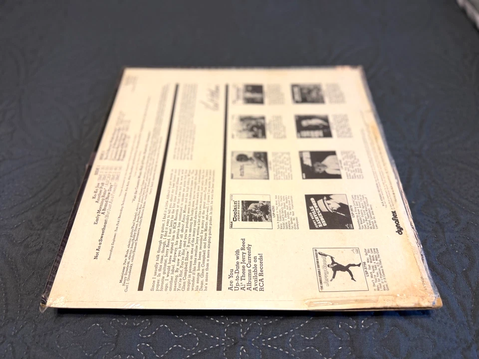 JERRY REED KO-KO JOE ORIGINAL  SEALED "NEVER PLAYED"  VINTAGE VINYL RECORD ALBUM - Image 3 of 4