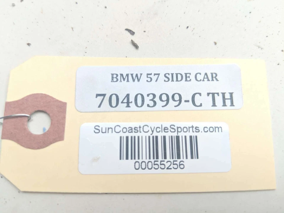 Silenciador de tubo de escape lateral cola de pez 57 BMW R51 R 51 Foto 4 de 4