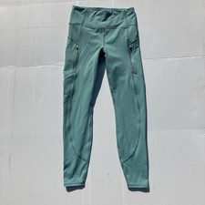 ATHLETA Rainier 7/8 Tight Leggings In Black Size Small Petite SP