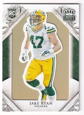 2015 Panini Crown Royale Rookies Bronze #117 Jake Ryan - Green Bay Packers RC
