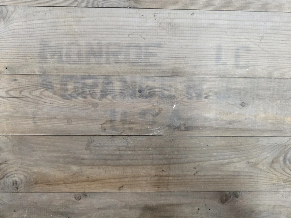 Caja de envío de madera de colección Monroe Litton International Holland Amsterdam 21 pulgadas Foto 3 de 4