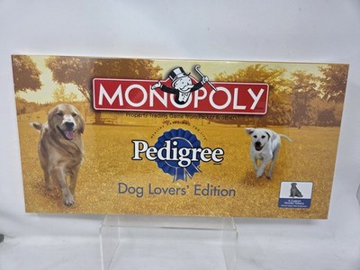 Monopoly Pedigree Dog Lovers Edition 2002 - USAopoly - New Factory Sealed