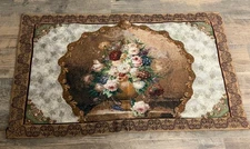 Mohawk Home Wall Tapestry – Dutch Floral Still Life – 27x45 Jacquard Woven H