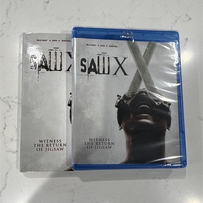 Lionsgate Saw X Blu-ray + DVD + Digital R 2023 Commentary Deleted Scenes