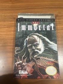 The Immortal (Nintendo NES) Complete in Box CIB &ndash; Cartridge, Manual (Ref.190)