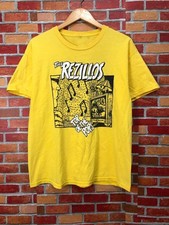 NEW THE REZILLOS Band Top of the Pops Heavy Cotton Yellow T Shirt S-5XL BL2252